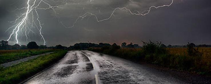 Conduire en temps de pluie