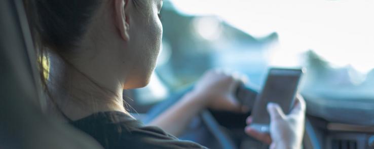 Téléphone au volant