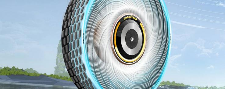 Goodyear invente le pneu qui se régénère